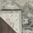 thumbnail image 5 of Nourison Parisa 5'3" x 7'5" Grey Sage Bordered Indoor Rug, 5 of 8