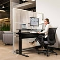 thumbnail image 2 of Luxor Translucence Modular Wall Room Divider System - 70" W x 70" H, Freestanding, 2 of 7