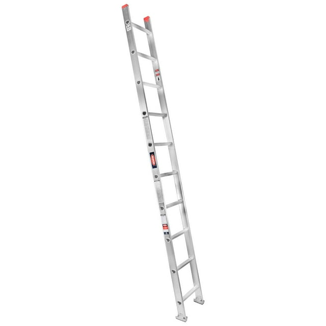 Escalera Recta Aluminio Akron 10 Escalones 81-98 150kg Akron Herramientas Escalera Recta de Aluminio Tipo III