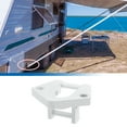 thumbnail image 2 of Unique Bargains 1 Set RV Awning Bottom Bracket Foot Replaces for Dometic Sunchaser II RV Rounded Hardware, 2 of 7