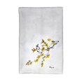 thumbnail image 1 of Betsy Drake KT521 Torchon de Cuisine Forsythia et Oiseaux, 1 of 1