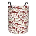 thumbnail image 2 of Balery Mushroom Round Laundry Basket with Handles Waterproof Freestanding Laundry Hamper for Clothes Toys in the Dorm and Family-Medium, 2 of 8