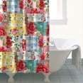 thumbnail image 4 of Waterproof Pioneer Shower Curtain 72x72 Inch Boho Style Polyester Unique Shower Curtain for Bathroom Hotel Home Decor with 12 Plastic Hooks, 4 of 5