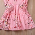 thumbnail image 4 of XYIJANI Little Girls Dresses Children 's Clothing Autumn Girls' Play Dress Children 's Dress Long Sleeve Princess Dress Summer Dress for Girls Dresses for Little Girls Vestido De Niña (Pink1,90), 4 of 6