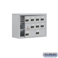 thumbnail image 1 of SalsburyIndustries 19138-10ASC Cell Phone Storage Locker With Front Access Panel - 3 Door High Unit, Aluminum, 1 of 1