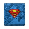 thumbnail image 2 of Head Case Designs Officially Licensed Superman DC Comics Logos And Comic Book Collage Vinyl Sticker Skin Decal Cover Compatible with Sony PS4 Slim Console, 2 of 8