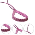 thumbnail image 2 of Pulsera de aceite esencial Tejido de fibra Accesorios para exteriores (Monocromo aleatorio), 2 of 3