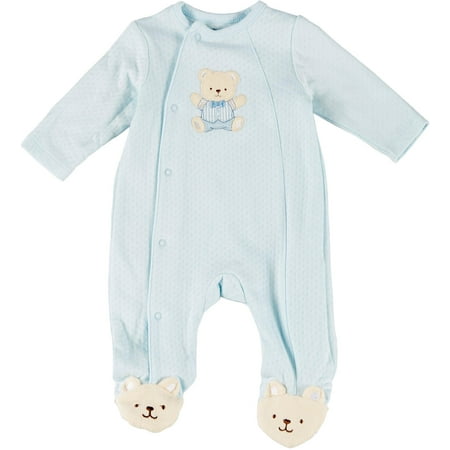 UPC: 0883953728562 | Little Me Boys Cute Bear Footie – Baby Newborn