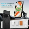 thumbnail image 2 of Case for Google Pixel 9 Pro XL 6.8" with Invisible Fold Holder Stand, MagSafe Magnetic Wireless Charging,Sliding camera casing,Shockproof Dropproof Tough Rugged Protective Case Cover,Black, 2 of 10