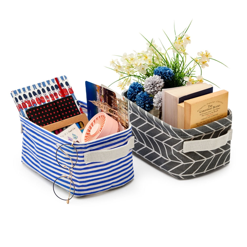 AREYZIN 6-Pack Plastic Storage Basket Organization and Storage Bins 10.5x8.7x5.9 inch for Bathroom Kitchen Office Kids Play Area