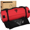 thumbnail image 6 of RDX Sandbag for Fitness Weights Training, Unfilled Power Bags with Handles, 5-200 LBs Adjustable Weighted Slam Bag for Strength Powerlifting Running Heavy Workout Home Gym Exercise, Sold AS UNFILLED, 6 of 9