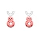thumbnail image 2 of Jumpingount Cepillo de portátil de silicona en forma de U para niños, cepillos de limpieza para el cuidado de la boca, cepillos de Rosado 2piezas, 2 of 6