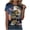 Khaki, variant on mgoYE T-Shirt for Women 250th Anniversary USA Shirt Women's American 250th Anniversary Printed Casual Sweatshirt 250 Years 1776–2026 Patriotic Shirt|Dark Blue XL