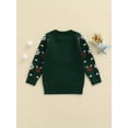 thumbnail image 4 of Gupgi Pull Décontracté de Noël pour Tout-Petits, Col Rond Tricoté, 4 of 8