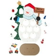 thumbnail image 5 of Northlight Snowman Cut-Out with Miniature Ornaments Merry Christmas Decoration - 10.25", 5 of 9
