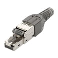 thumbnail image 2 of Adaptador Ethernet,Adaptador Ethernet Cat6A CAT7 para PC y ordenador,Conector RJ 45 CAT7 de 8P8C hembra a 8P8C macho,Conector macho a hembra 8P8C sin herramienta de crimpado,Se requiere soporte, 2 of 8