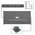 thumbnail image 4 of Outsunny 118" x 63" Retractable Side Awning Folding Privacy Screen Grey, 4 of 10