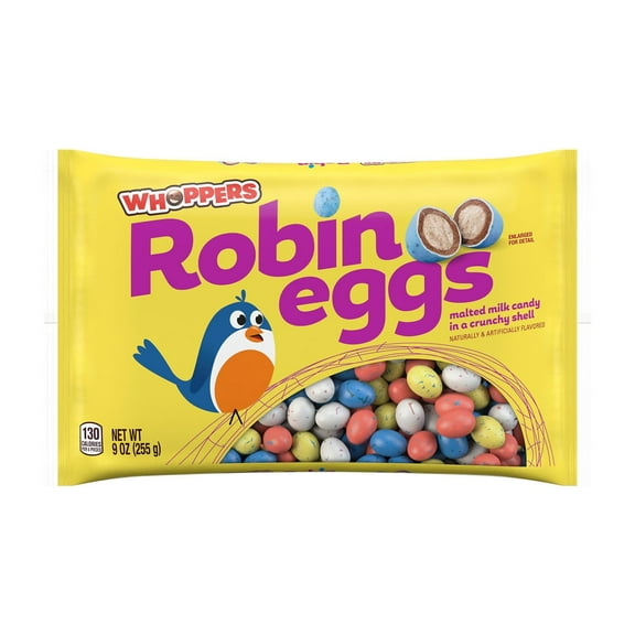 Whoppers Robin Eggs Malted Milk Eggs - 9 oz. Bag