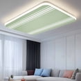 thumbnail image 2 of Sage Green Fluorescent Light Covers, Farmhouse Sage Green White Striped Magnetic Light Covers for Ceiling Lights, Fluorescent Ceiling Shade Filters for Classroom Bedroom Office 4x2Ft x 1PCS, 2 of 8