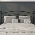 thumbnail image 3 of Flash Furniture Woodstock Decorative Black Metal Full Size Headboard, 3 of 11