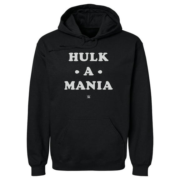 Men's 500 Level Black Hulk Hogan Hulk-A-Mania Pullover Hoodie