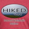 thumbnail image 3 of CafePress - Hiking Mount Katahdin T Shirt - Mens Tri-blend T-Shirt, 3 of 4