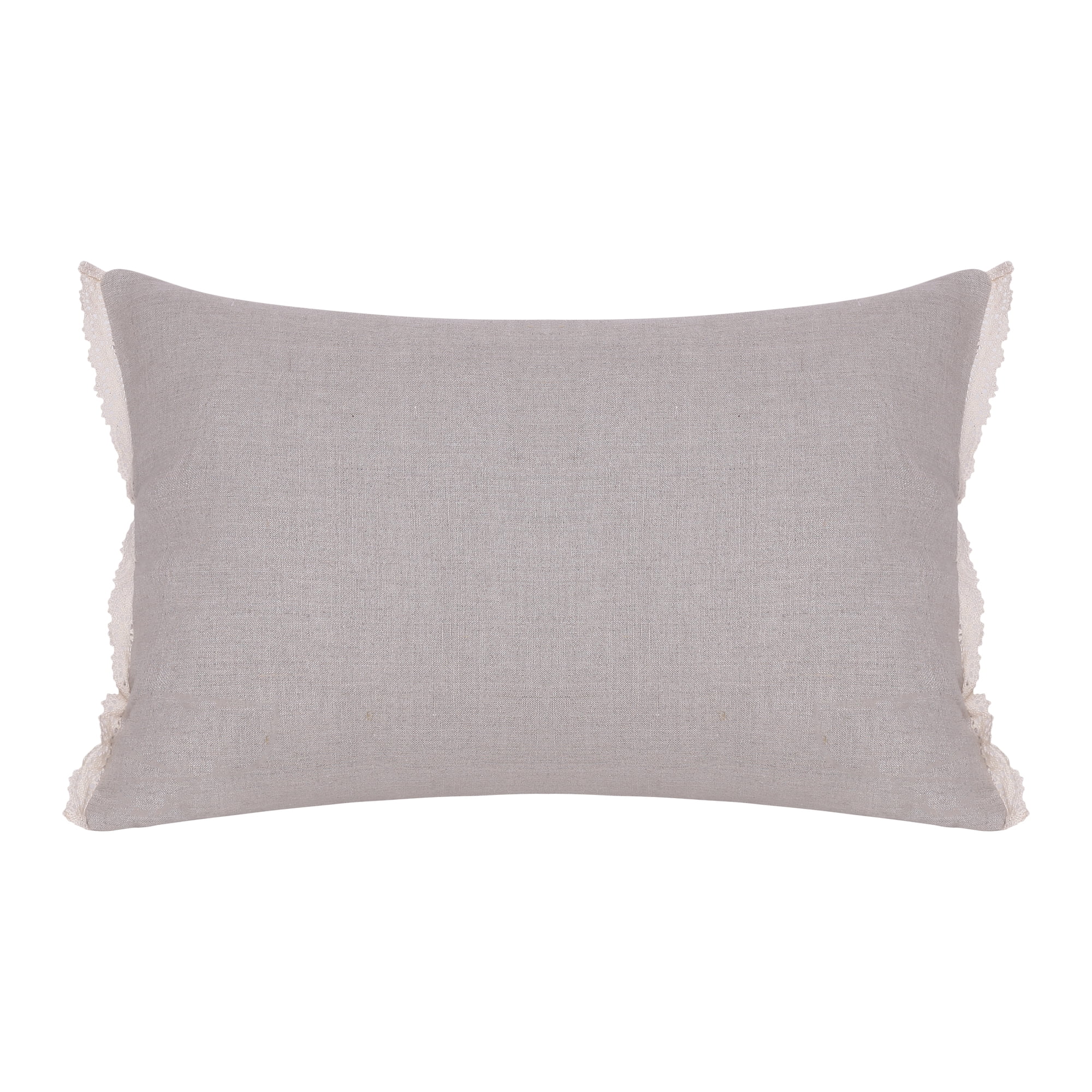 Harlow Hill Paul 16" x 24" Taupe/Beige Floral Linen Adult Decorative Throw Pillow Cover