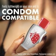 Astroglide Strawberry Flavored Water Based Lube, for Men, for Women, Condom Compatible, 2.5oz