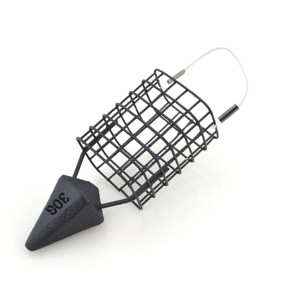 Fishing Pole Pot Bait Cage Fishing Terminal Tackle Soft Cad Pot 20G/30G