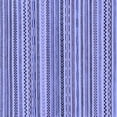 thumbnail image 1 of Ahgly Company Machine Washable Indoor Square Abstract Blue Modern Area Rugs, 7' Square, 1 of 4