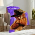 thumbnail image 5 of Puss in Boots Throw Blanket Gifts for Fans Lover Girls Boys Women Present Hoodie Him Bed 60"x80", 5 of 5