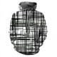 thumbnail image 2 of Sudadera con capucha con estampado 3D de vértigo geométrico para hombre, sudadera informal de calle en blanco y negro, sudadera con personalidad de moda, sudaderas con capucha con inyección de tinta y, 2 of 4