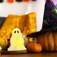 thumbnail image 5 of CuiLiyq Halloween Ghost Night Light Decorations, Adorable Ghost Lamps for Indoor Halloween Decorations, for Bedroom Bars Kitchen Table Halloween Party Props (Yellow), 5 of 6
