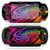 Protective Vinyl Skin Decal Cover Compatible With Sony PS Vita Playstation Color Invasion