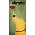 thumbnail image 3 of Fowler, Ryan 9x14 Black Modern Framed Museum Art Print Titled - Labrador Wine Dog, 3 of 5