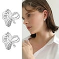 thumbnail image 2 of SUSHANG Earrings Personality Bow Earrings Simple and Delicate Design Suitable for All Occasions, 2 of 8