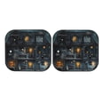 thumbnail image 7 of Windshield Sun Shade, Halloween Scary Dollhouse C Foldable Car Sun Shade Windshield for Front, 2 Pieces, 7 of 7