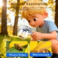 thumbnail image 3 of Microscopio Daxiongmao Mini Digital 1080P 1000X para Niños, 3 of 6