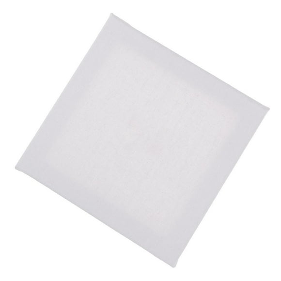 Tablero de lona en blanco Bearachild marco para pintura acrílica al óleo 20x20x1.6cm