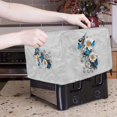 thumbnail image 5 of TSOVTHRID Daisy Butterfly Print 2 Slice Toaster Cover with Drawstring Greasy Protection Kitchen Small Appliance Cover Anti-Sputtering Machine Protector, 5 of 8