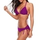 thumbnail image 4 of WILLBEST Trajes de Baño Para Mujer, Conjunto de Bikini Bandeau Con Push-Up, Traje de Baño Brasileño, Traje de Baño de Playa 4628, 4 of 6