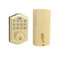 thumbnail image 5 of Honeywell Electronic Entry Deadbolt Door Lock, Polished Brass, 5 of 17