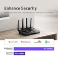 thumbnail image 2 of Router WiFi 6 GL.iNet GL-MT6000 (Flint 2) con puerto 2.5G+puertos 4x1G, 2 of 6