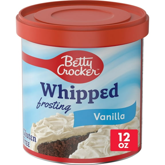 Pack of 2 - Betty Crocker Gluten Free Whipped Vanilla Frosting, 12 Oz.