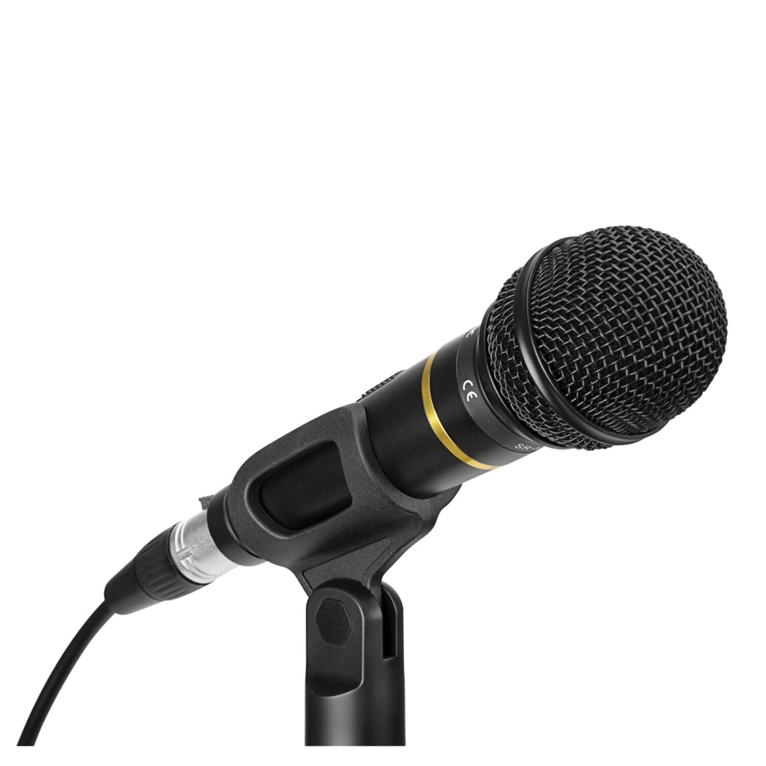 Saramonic SR-MV58 Dynamic Handheld Mic for Live & Studio Recording w/ Windscreen, Clip & XLR to 1/4" Mic Cable