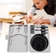 thumbnail image 4 of Juego de 18 brocas para sierra de corona de acero al carbono, accesorios para herramientas eléctricas con caja para madera, metal y plástico, 4 of 12