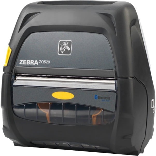 Zebra Zq520 Mobile Direct Thermal Printer Monochrome Portable Receipt Print Usb Bluetooth 9078