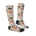 thumbnail image 3 of Balery Vintage Coffee Fun Novelty Socks Men'S Women'S Crew Socks Funny Crazy Novelty Socks Quirky And Cool Socks, 3 of 9