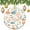 Pattern-3, variant on Ceramics Ornaments Summer Tropical Leaves Christmas Tree Ornaments Tropical Modern Green Palm Leaves Beach Coastal Xmas Tree Decorations Flat Circle Ceramic Ornament Ornament Xmas Present