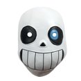 thumbnail image 1 of Máscara Undertale Sans Game, personaje de Halloween, cosplay, látex, 1 of 4